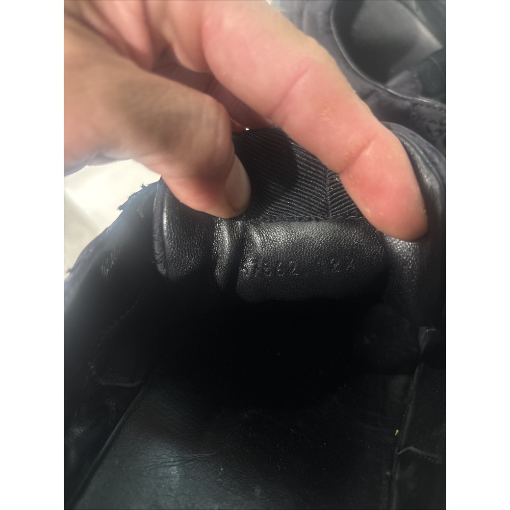 gucci rhyton sneakers Black Monogram Size 12.5 - Picture 12 of 14